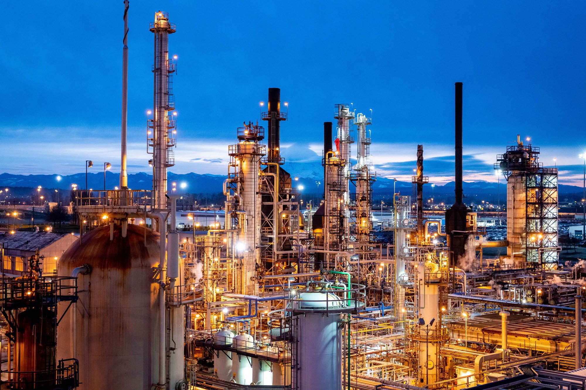 Refinery and process facility